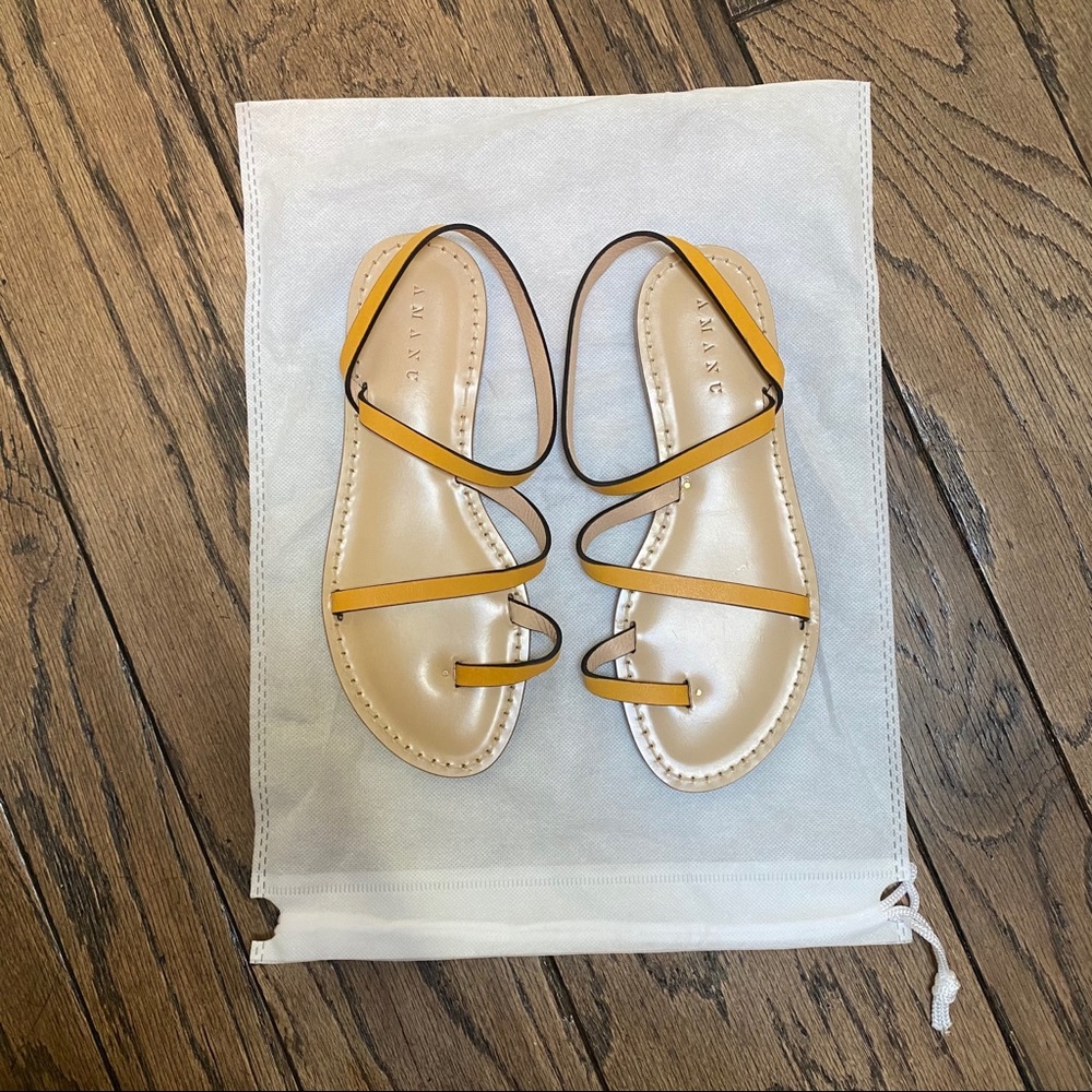 SOLD Amanu Sandals Yellow